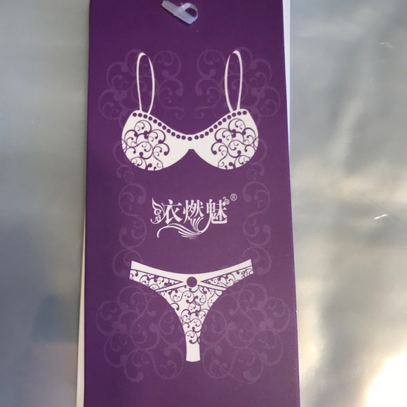 EYELASH LACE BRALETTE SET - Picture 6 of 6